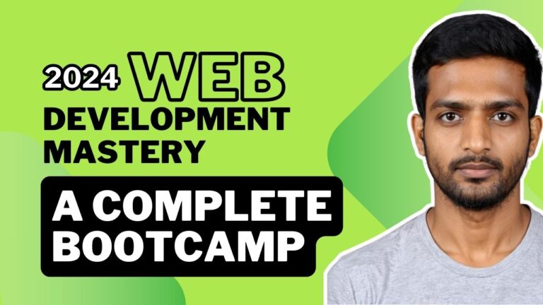 2024 Web Development Mastery: A Complete Bootcamp